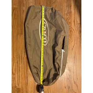 Graco pack play replacement bag‎ brown 31x18” discoloration on bag